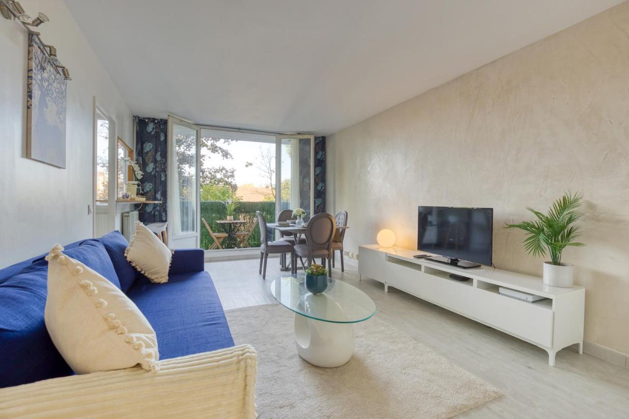 Escale De L'Yvette - 50M2 Cosy, Balcony & Parking Apartment Ложимо Екстериор снимка